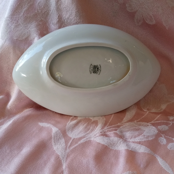 Vintage Porcelain Oval serving Dish Gerold Porzellan Tellau Bavaria Germany - Picture 3 of 13